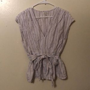 Low neck blouse